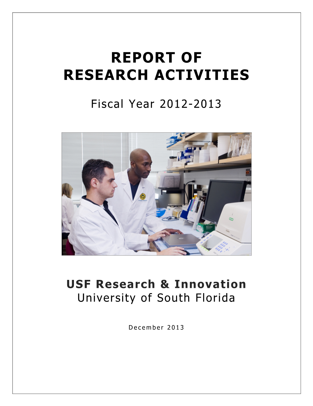 FY 2013 Annual Report