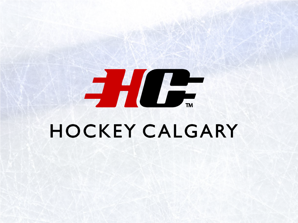 Update from Hockey Alberta • Registration Update • Year in Review • Key Initiatives 2017-2018 • Q & a Highlights – Hockey Canada