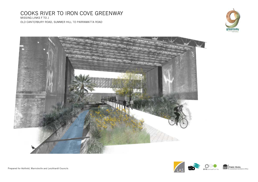 Cooks River to Iron Cove Greenway Missing Links F to J 2