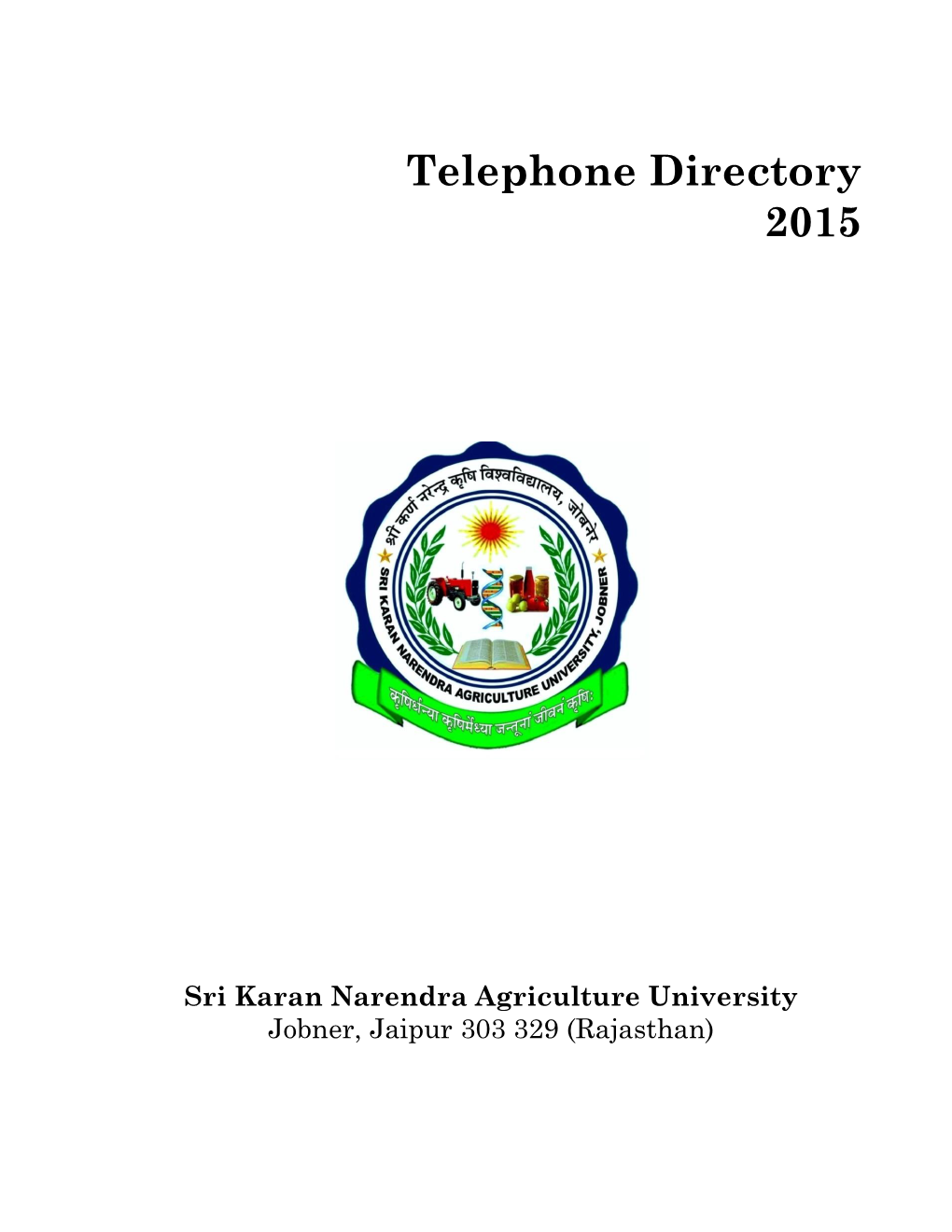 Telephone Directory 2015