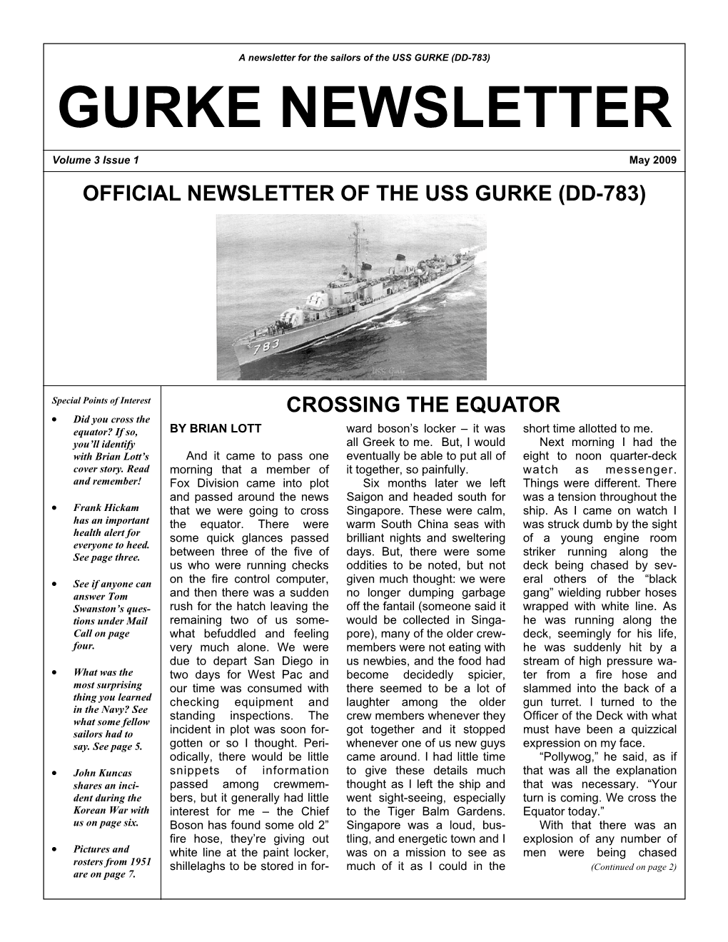 Gurke Newsletter