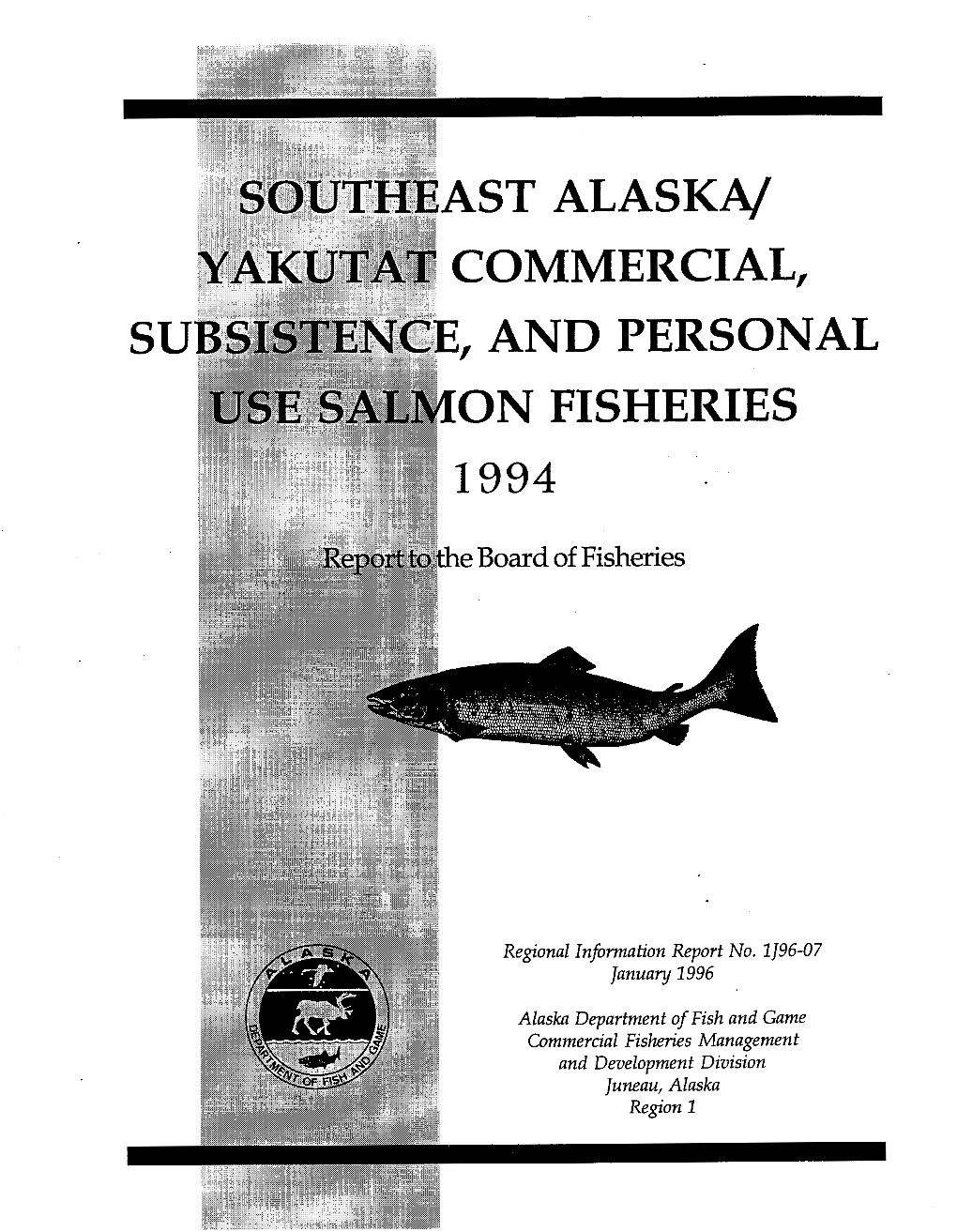 Southeast Alaska/Yakutat Commercial, Subsistence, And