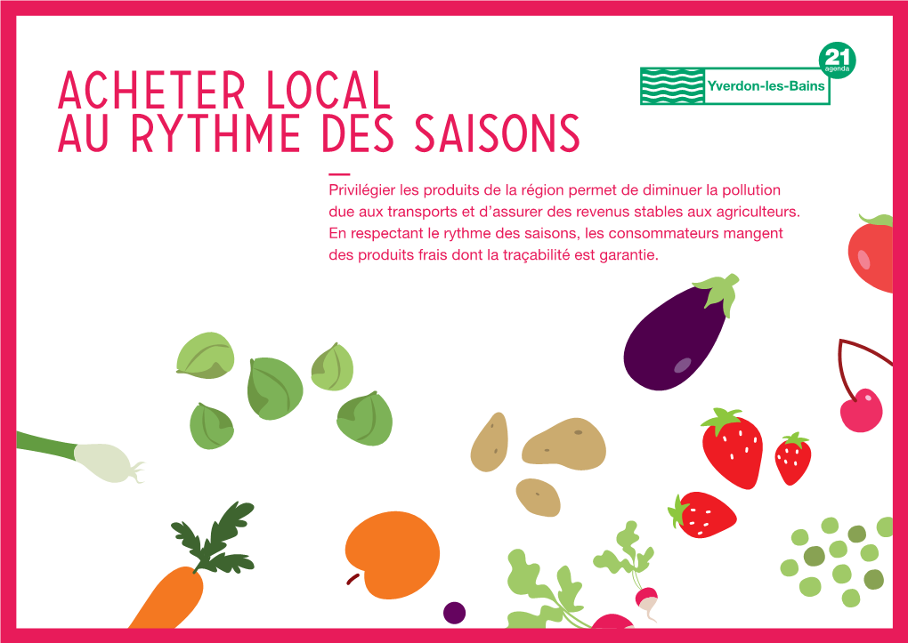 Acheter Local Au Rythme Des Saisons