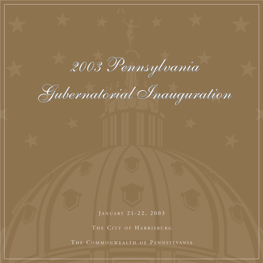 The Inaugural Committee