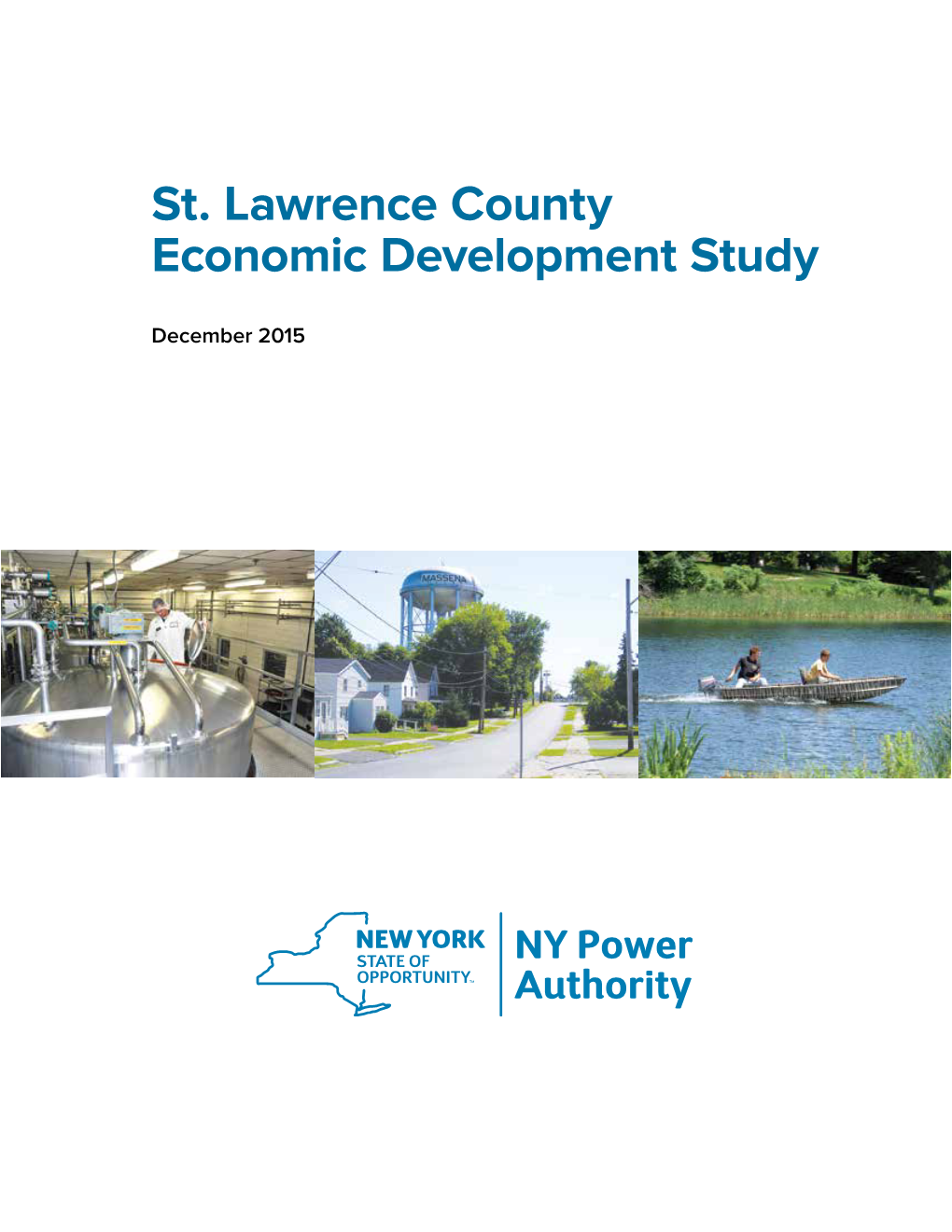 St. Lawrence County Economic Development Study