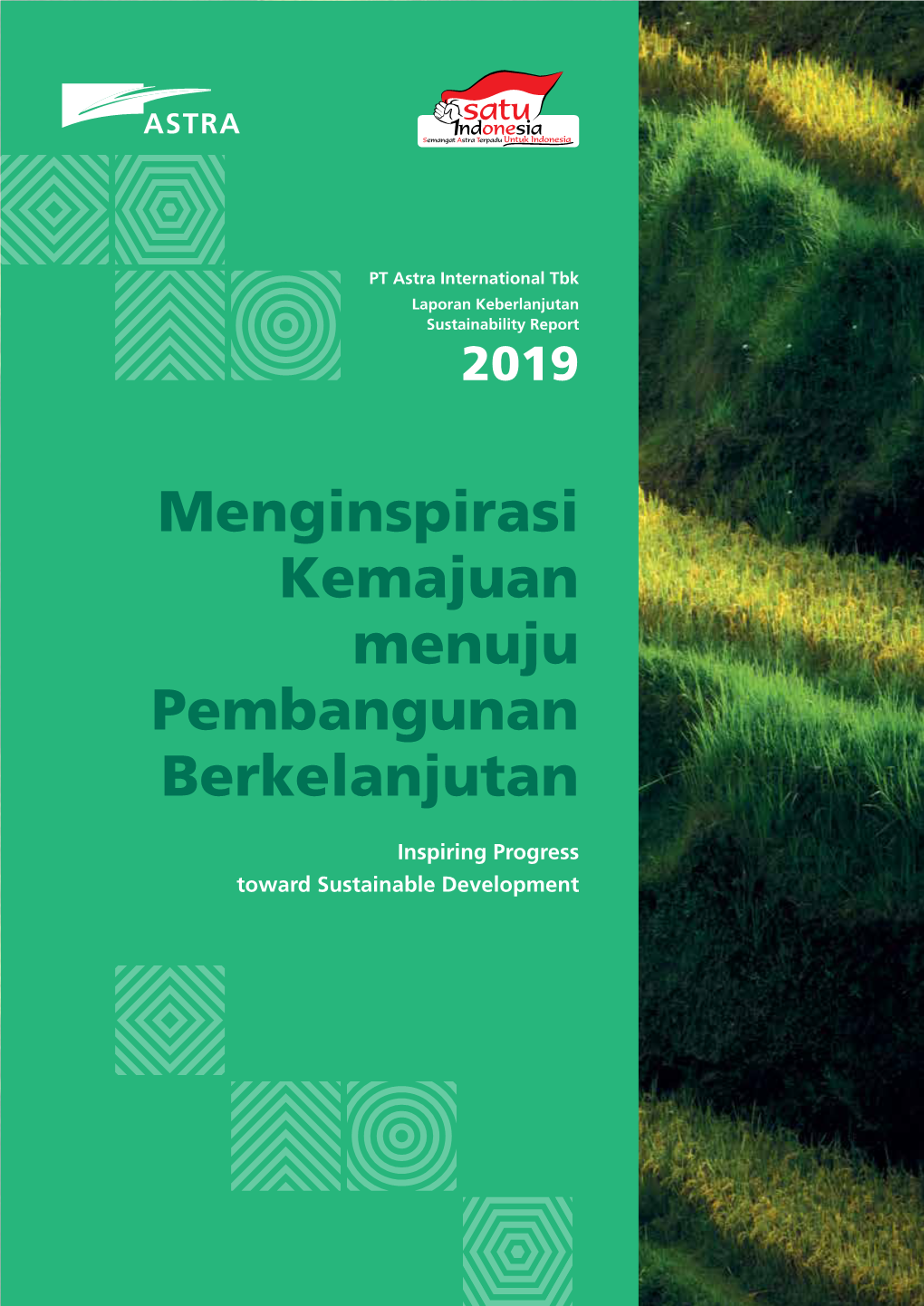Sustainability Report 2019 Laporan Keberlanjutan 2019