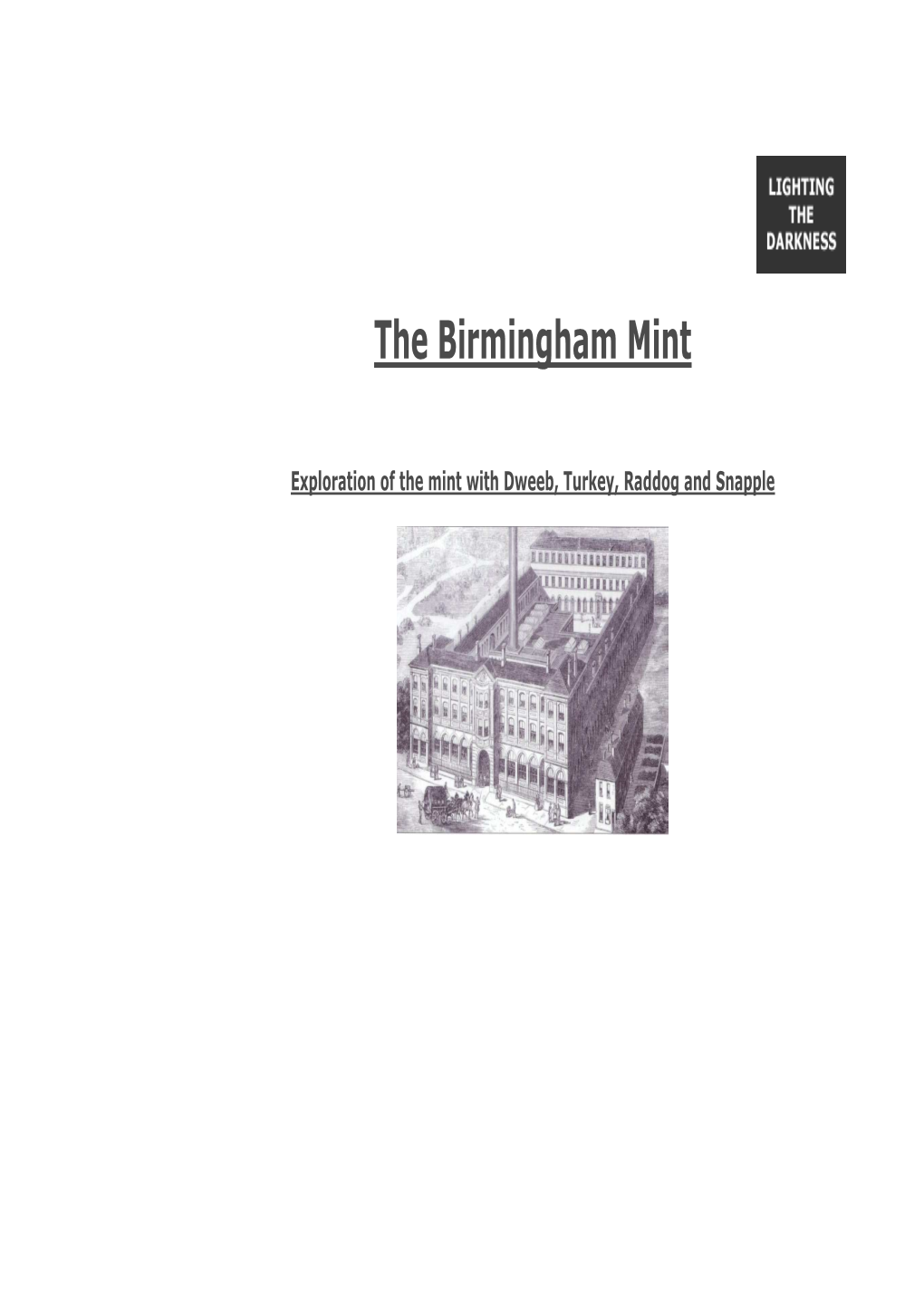 The Birmingham Mint