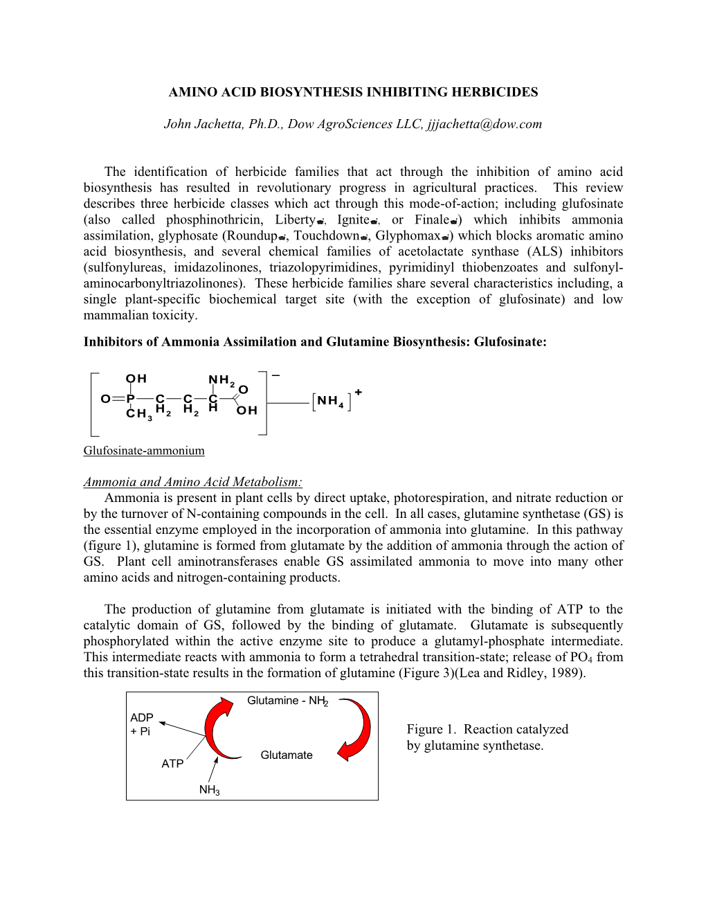 Lipid and Amino Acid Biosynthesis Inhibiting