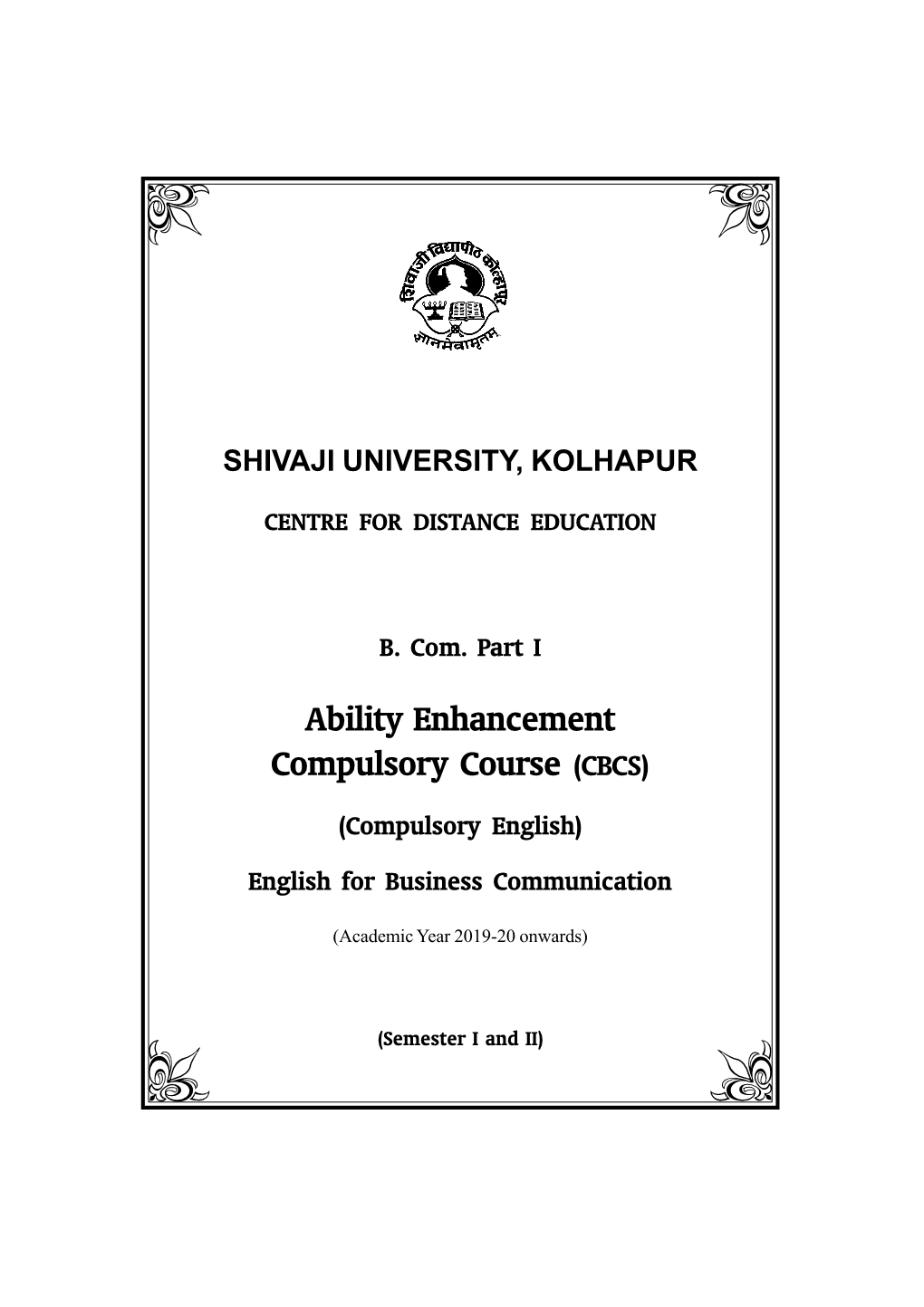 B. Com. I Compl English Title.Pmd