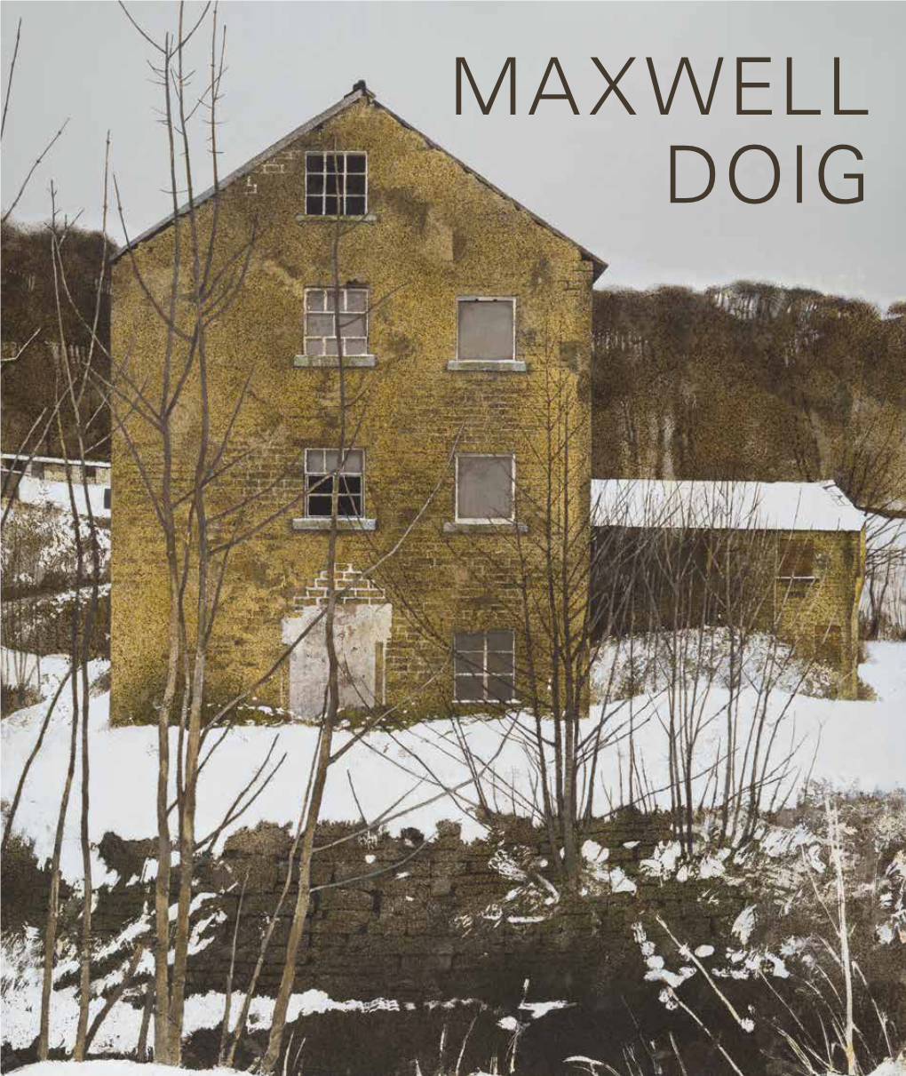 MAXWELL DOIG Front Cover Lord’S Mill in Winter (No