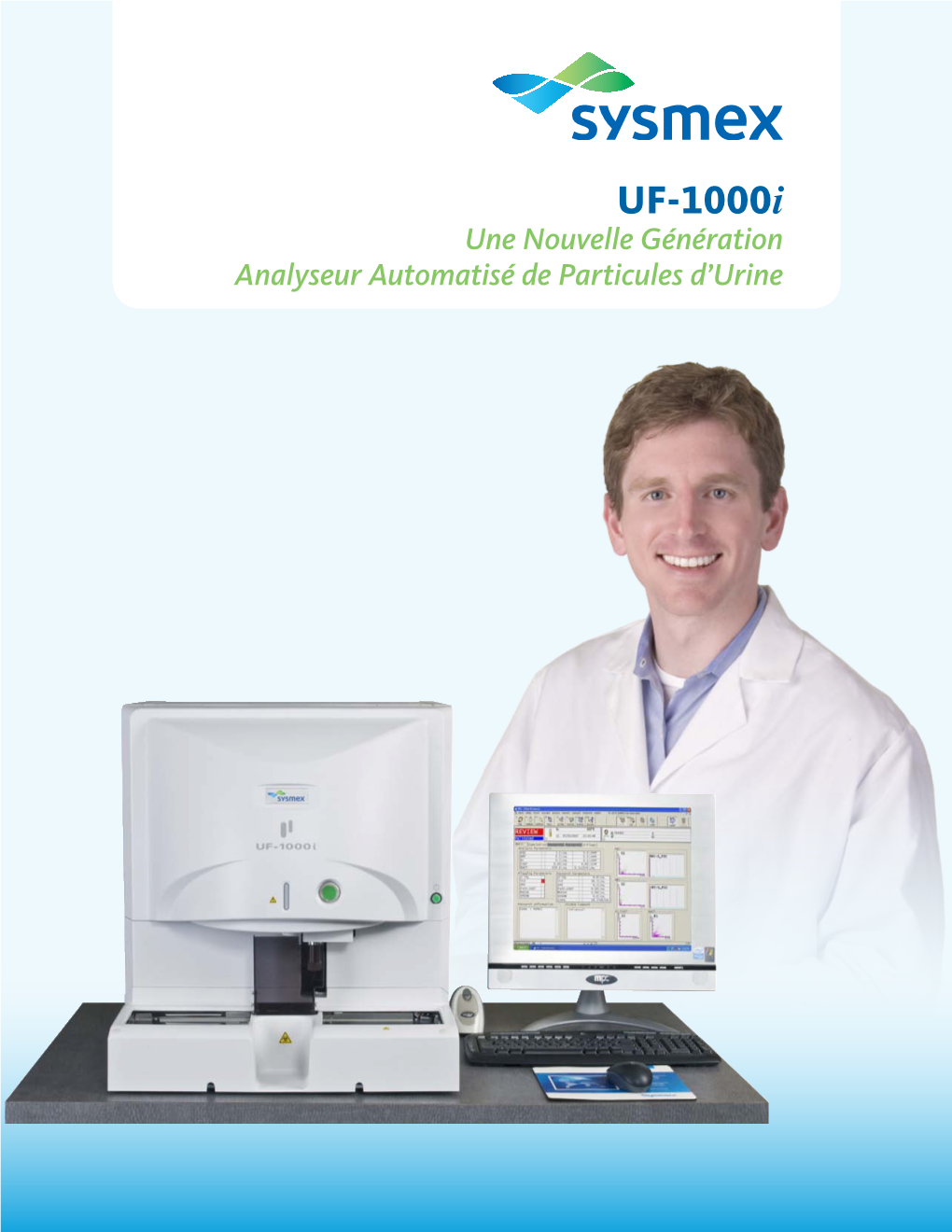 UF-1000I Une Nouvelle Génération Analyseur Automatisé De Particules D’Urine UF-1000I Pratique, Précis Et Rapide