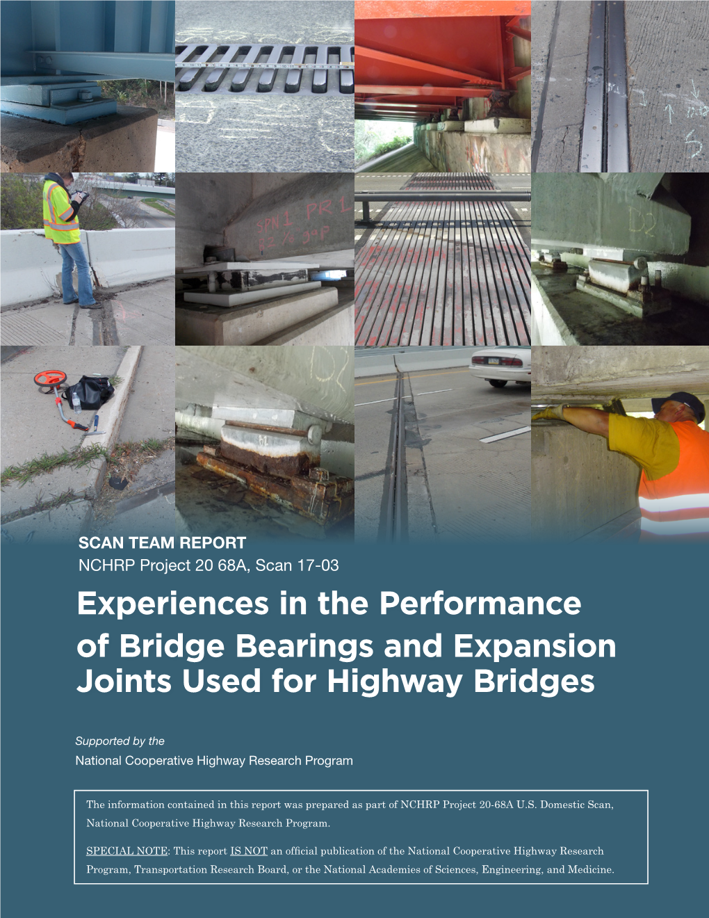 Experiences in the Performance of Bridge Bearings and Expansion Joints Used for Highway Bridges