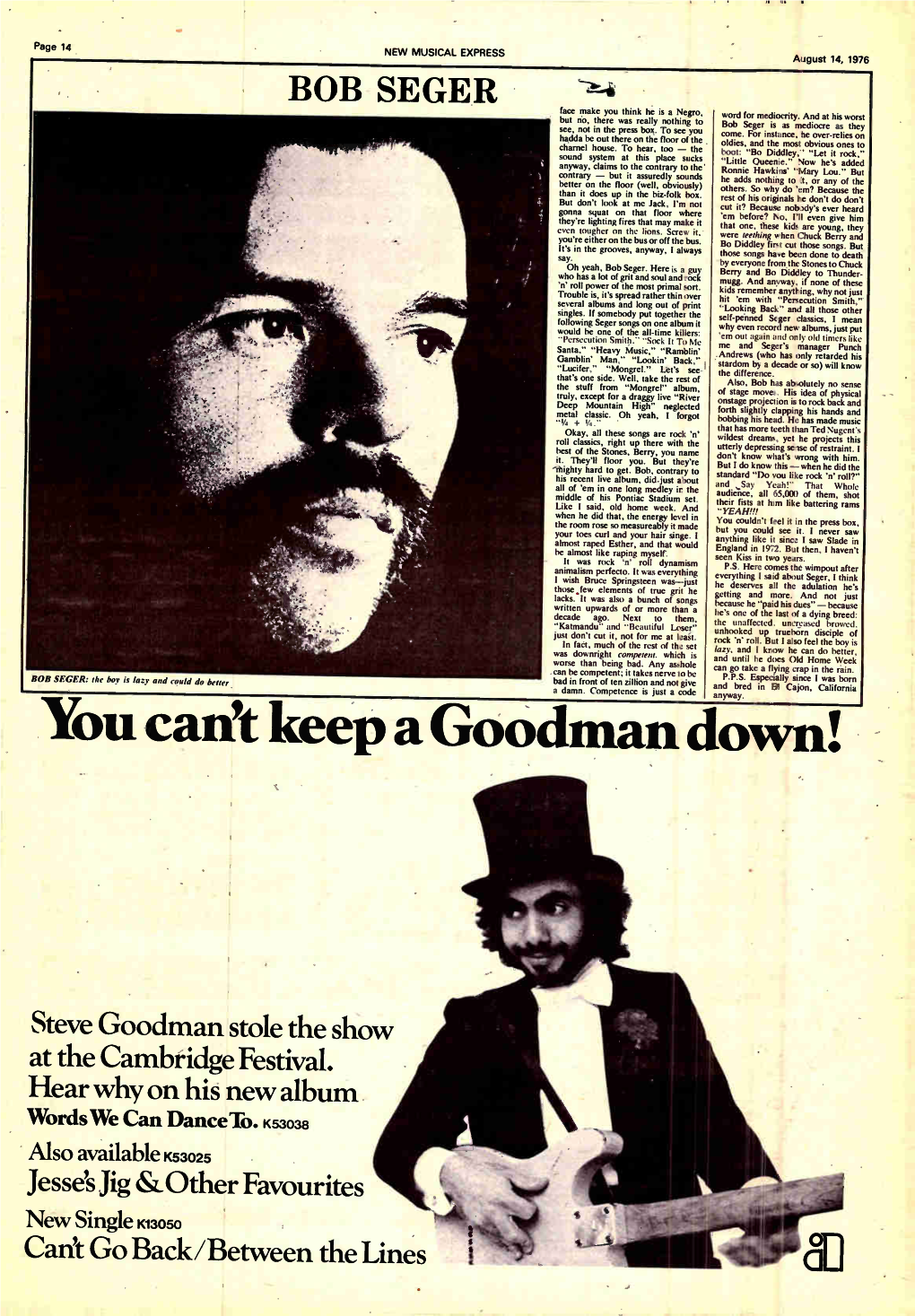 You Can't Keep a Goodman Down!