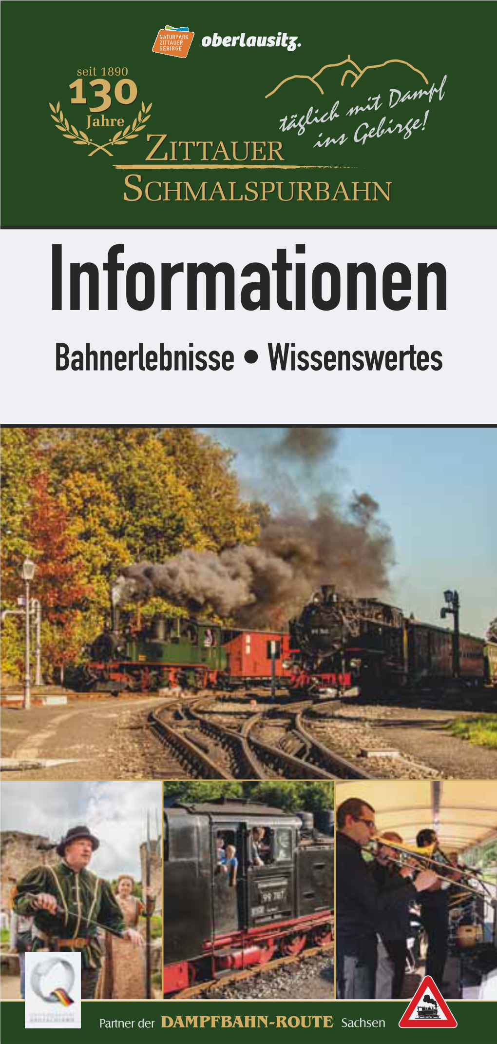 Informationen Fahrplanbahnerlebnisse • Wissenswertes Kalender 2020 Willkommen Im Naturpark Zittauer Gebirge