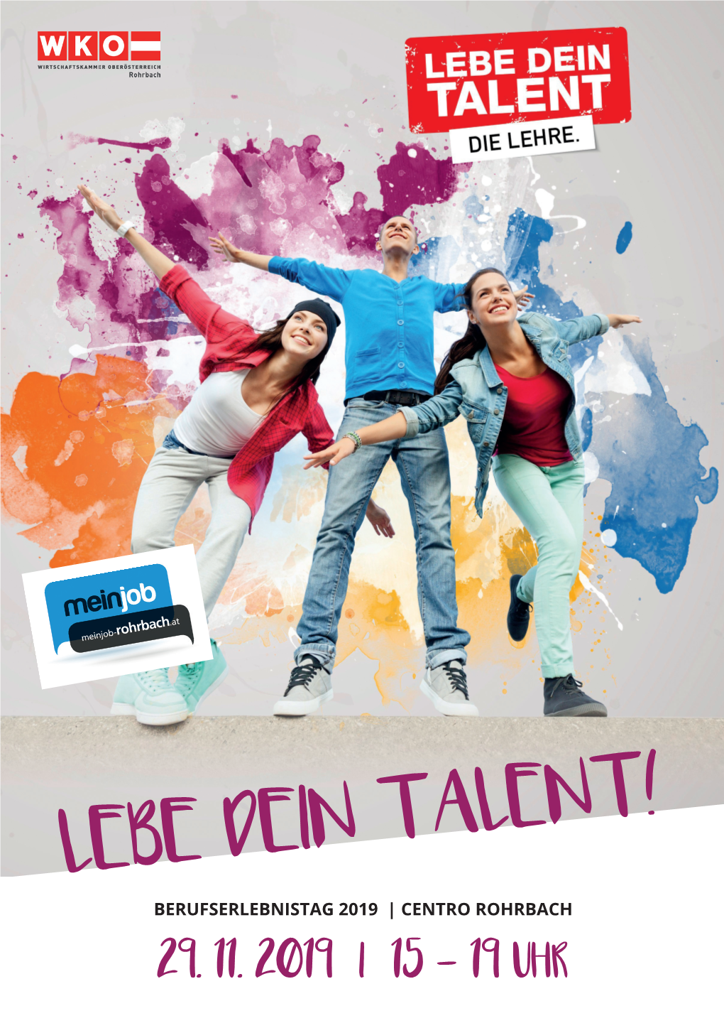 Lebe Dein Talent! Berufserlebnistag 2019 | Centro Rohrbach