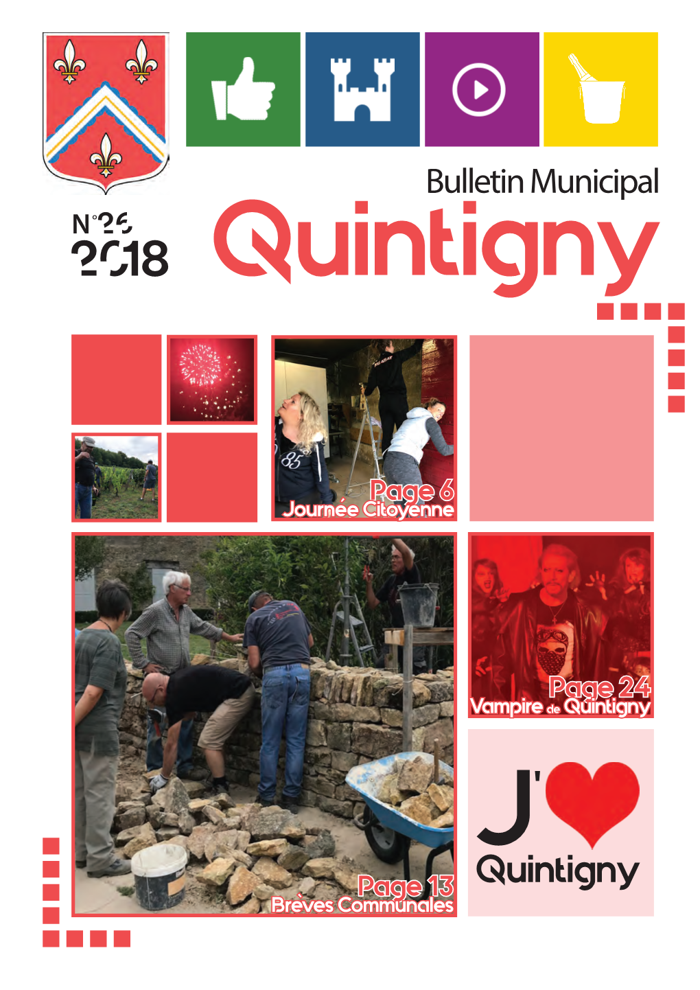 Bulletin Municipal 2018 Quintigny LES CEREMONIES OFFICIELLES