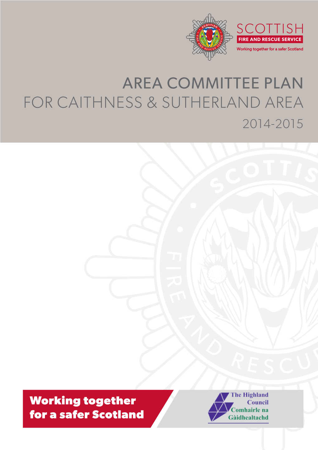 Area Committee Plan for Caithness and Sutherland