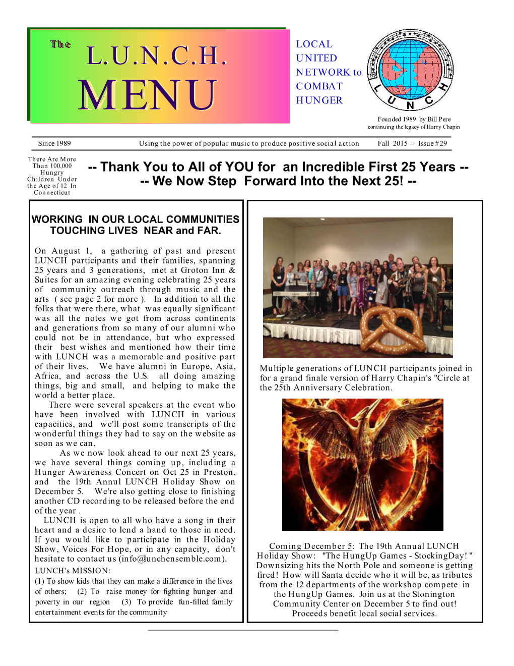 Fall 2015 -- Issue #29