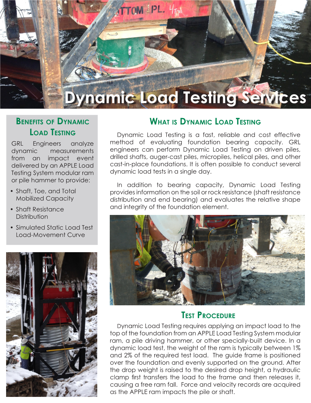 Dynamic Load Testing Services