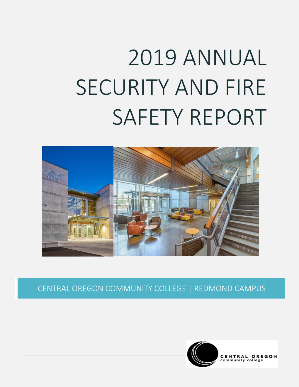 2019 Campus Crime and Fire Safety Report