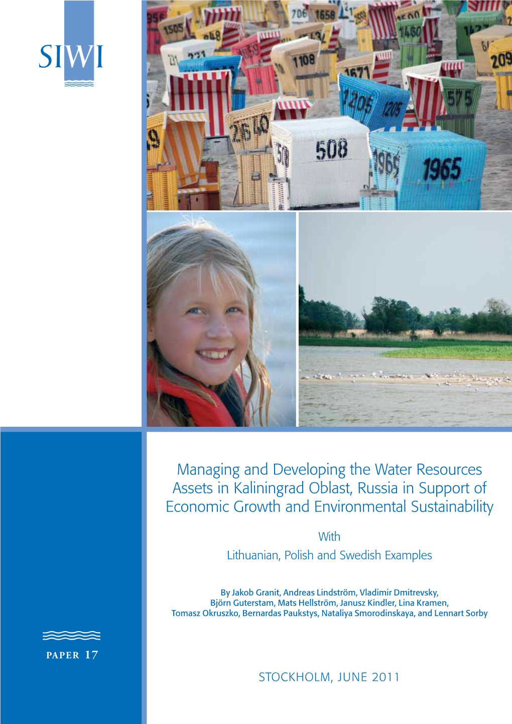 Managing and Developing the Water Resources Assets in Kaliningrad Oblast, Russia in Support of Economic Growth and Environmental Sustainability