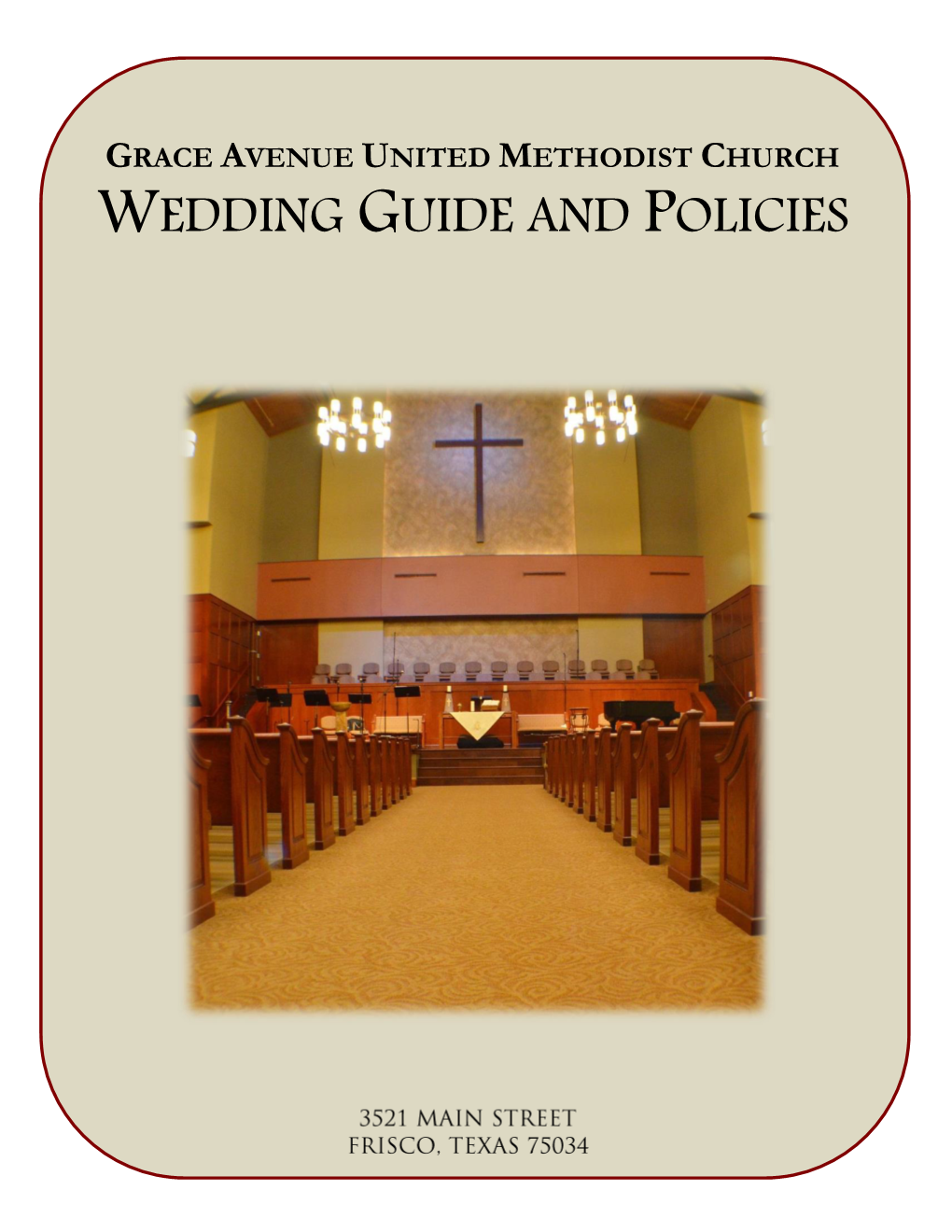 Wedding Policies and Procedures