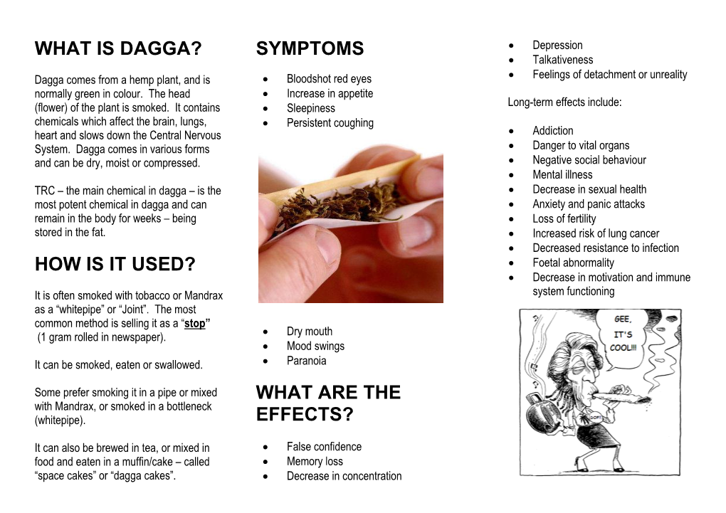 What Is Dagga.Pdf