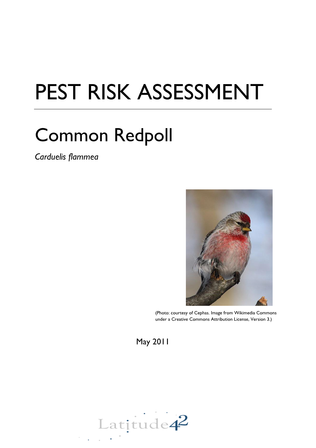 Pest Risk Assessment