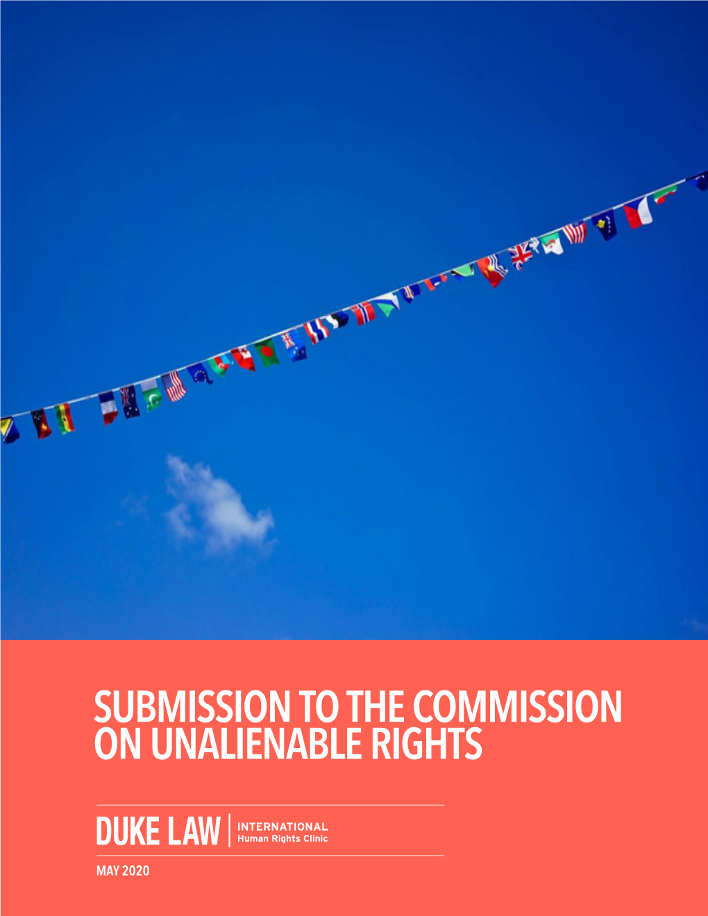 Submission to the Commission on Unalienable Rights | 1