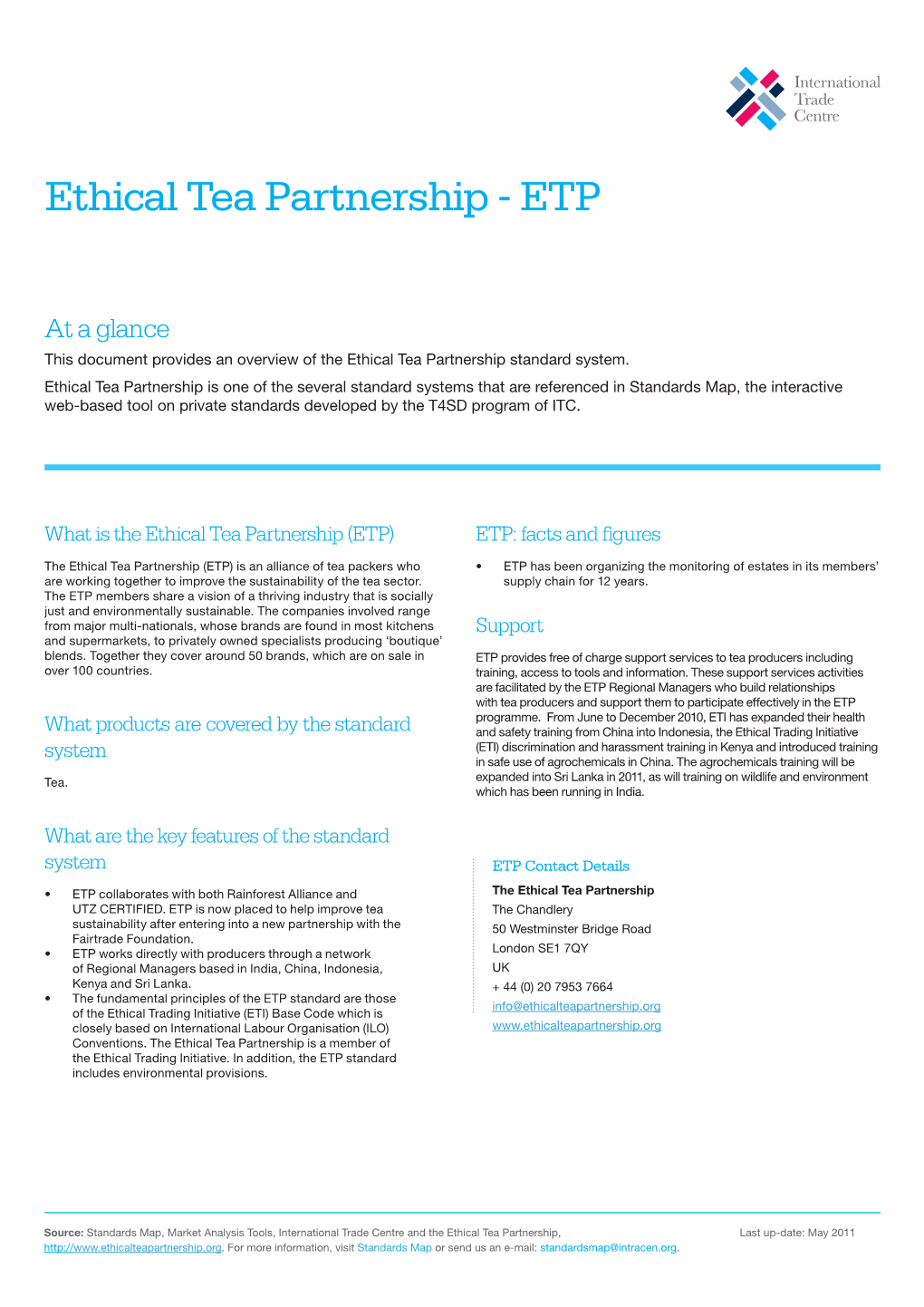 Ethical Tea Partnership - ETP