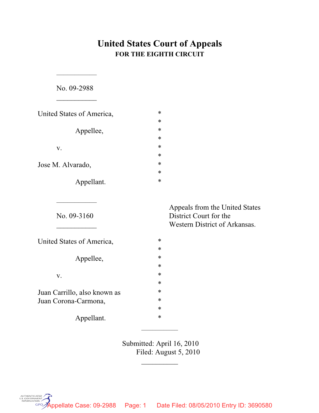 United States Court of Appeals for the EIGHTH CIRCUIT