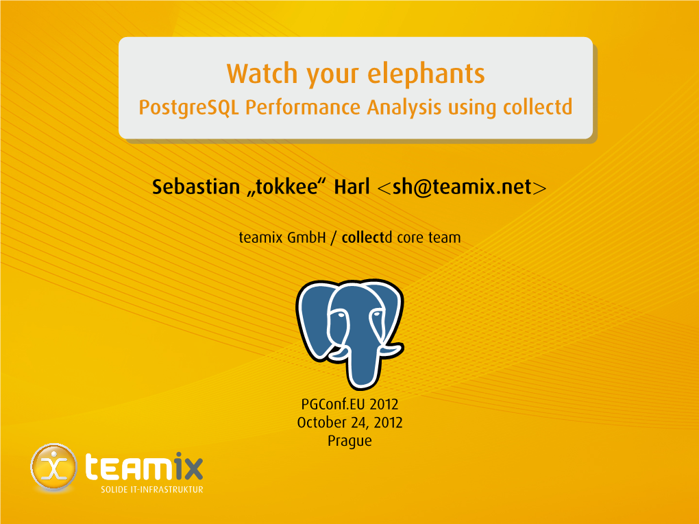 Postgresql Performance Analysis Using Collectd