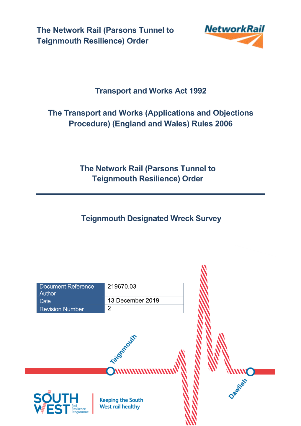 Parsons Tunnel to Teignmouth Church Rock Wreck Survey A02.Pdf