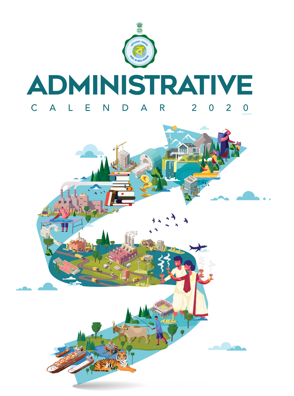 West Bengal Government Administrative Calendar, 2020