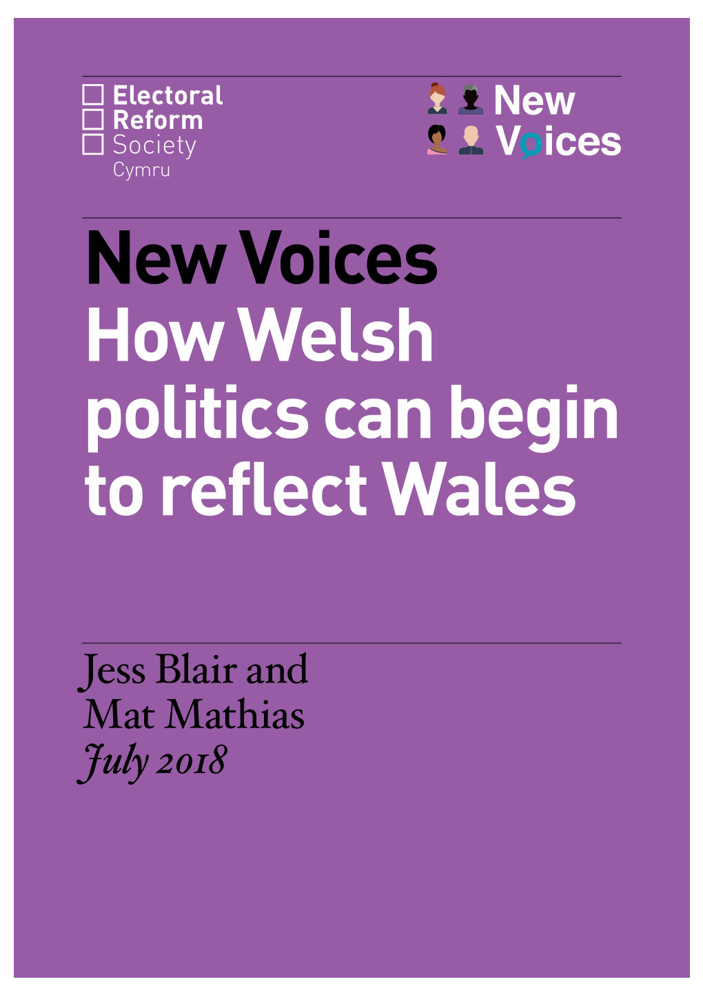 New Voices How Welsh Politics Can Begin to Reflect Wales
