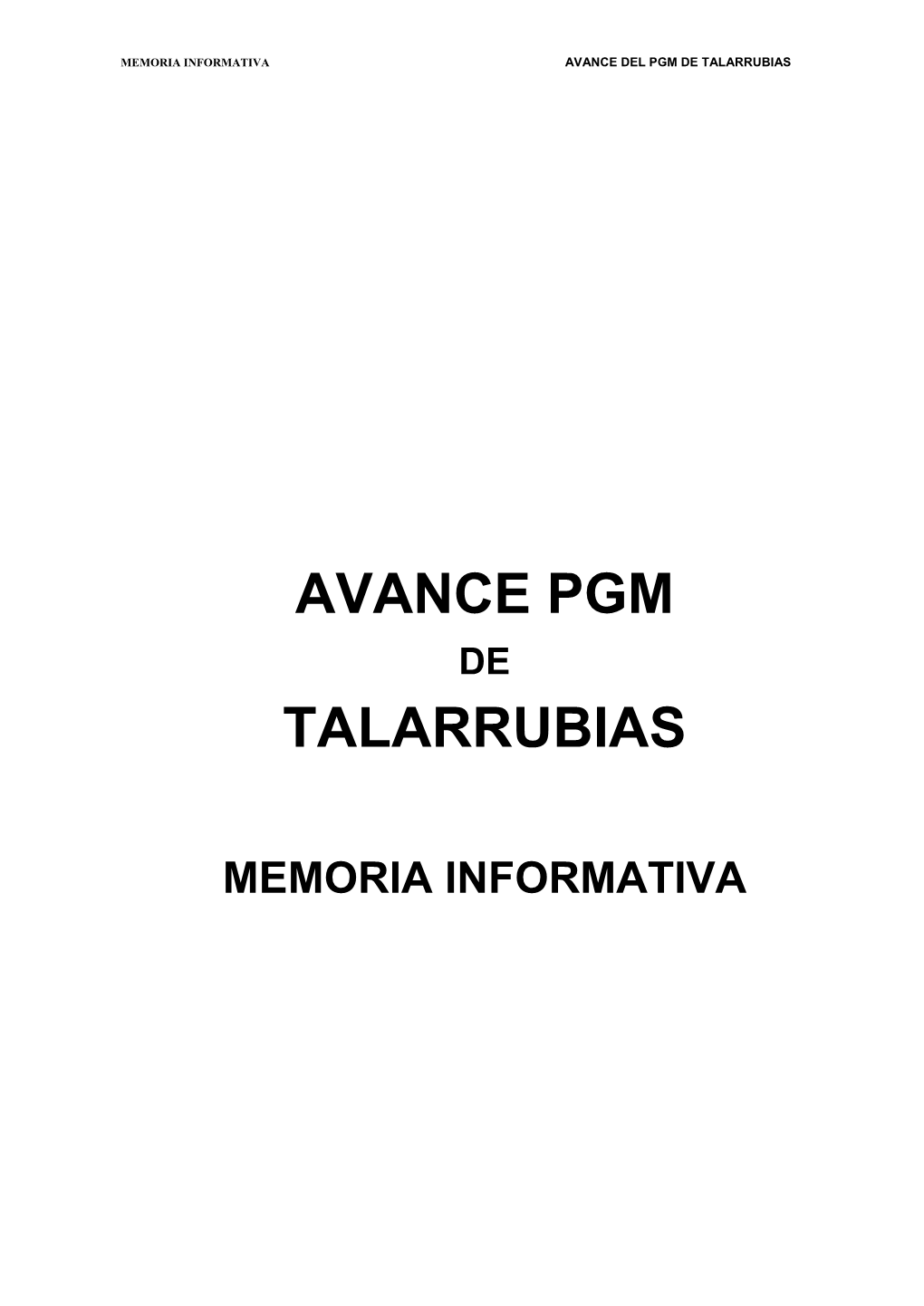 Avance Pgm Talarrubias