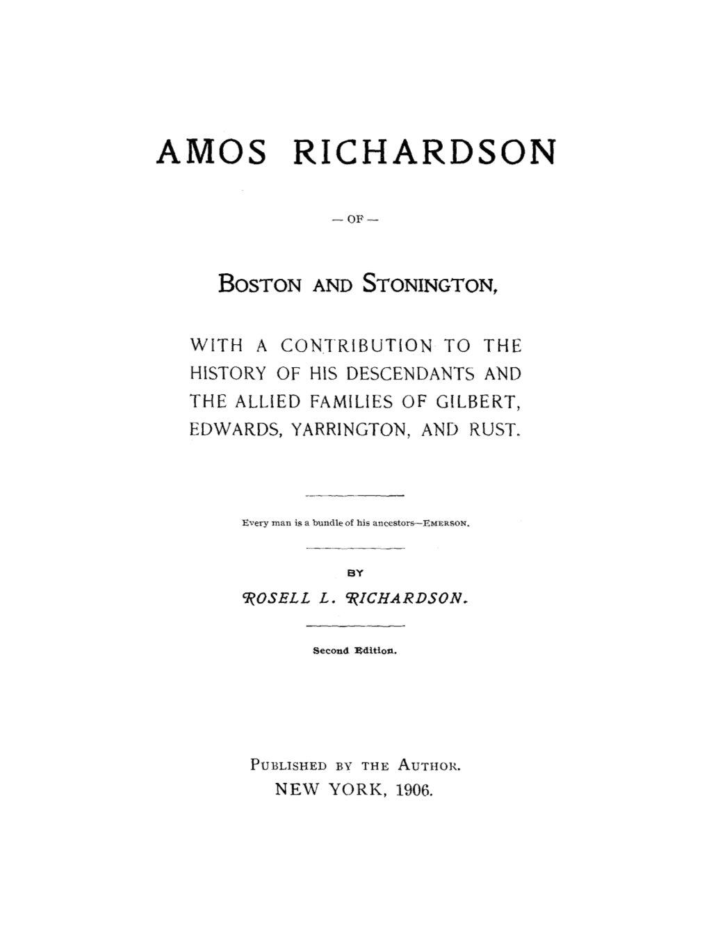 Amos Richardson