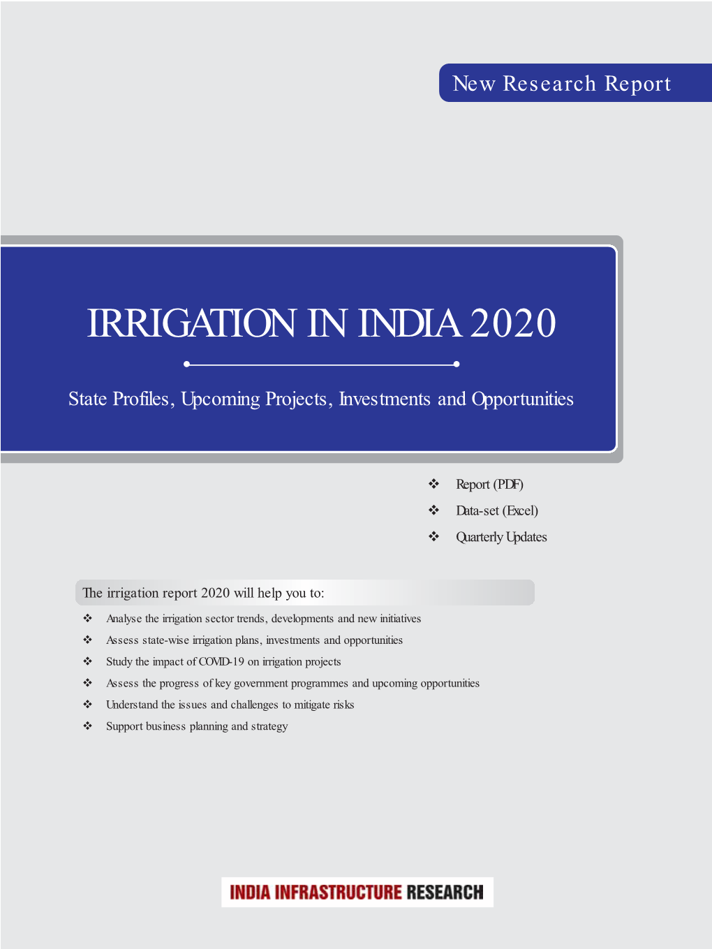 Irrigation in India 2020