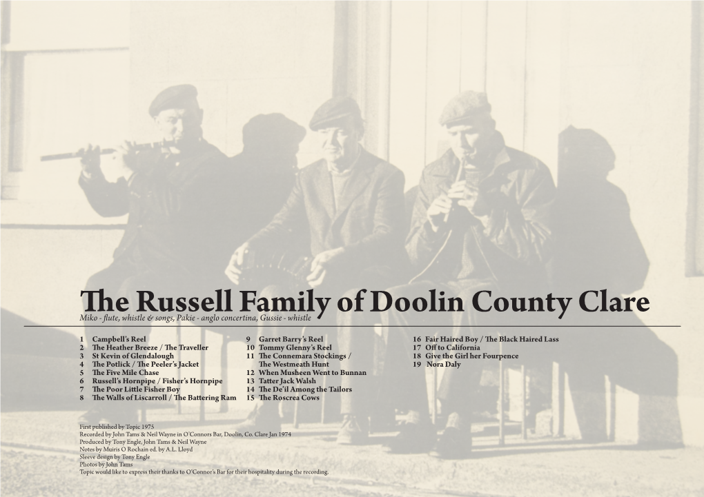 The Russell Family of Doolin County Clare