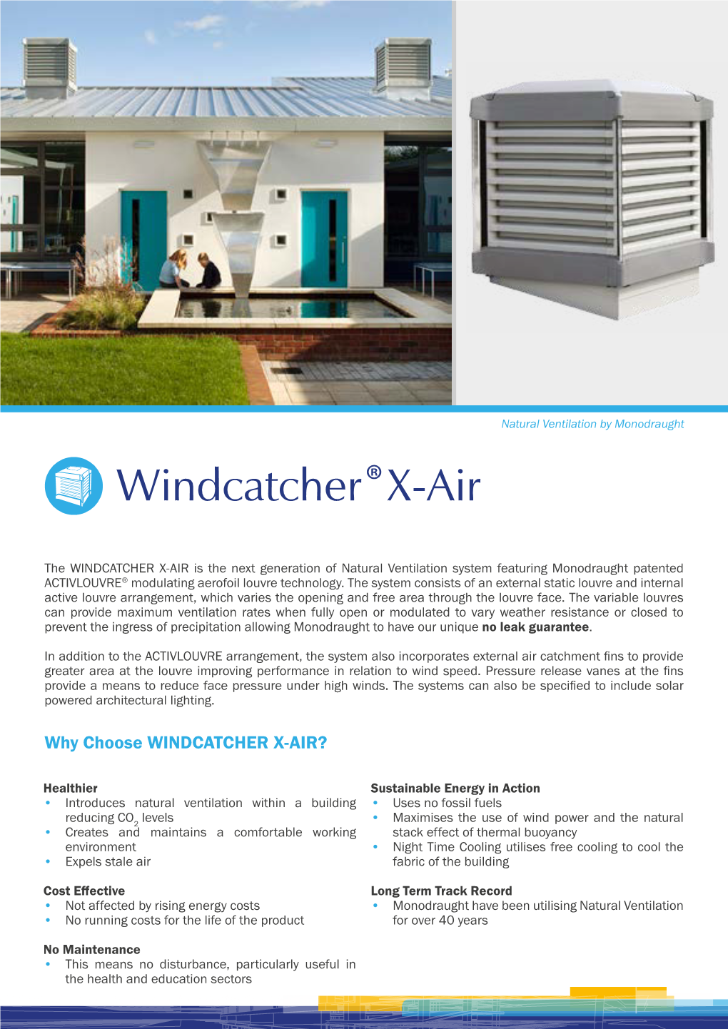Monodraught Windcatcher X-Air