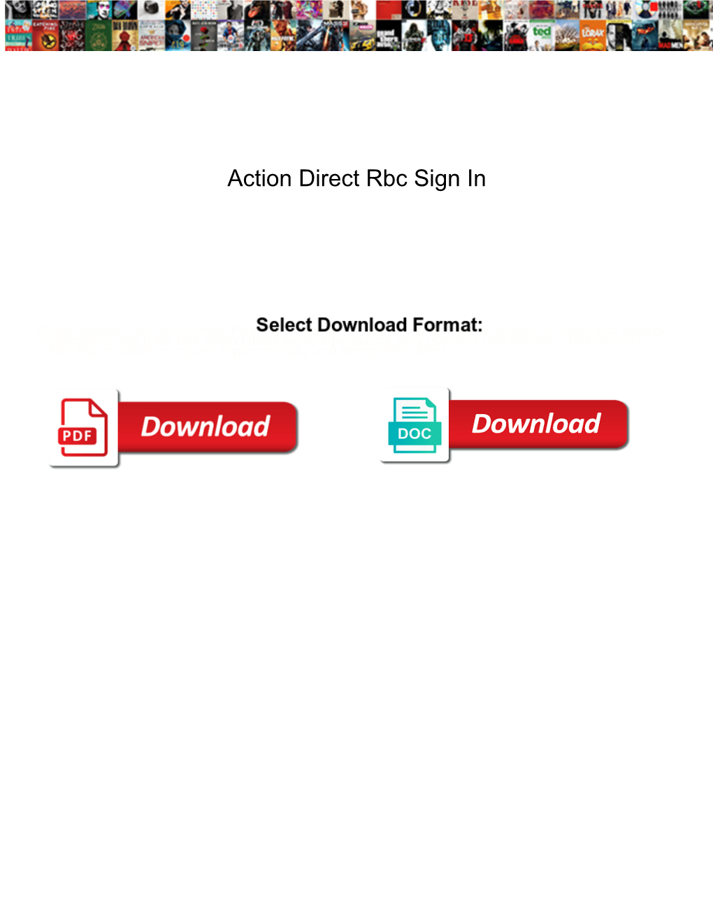 Action Direct Rbc Sign In