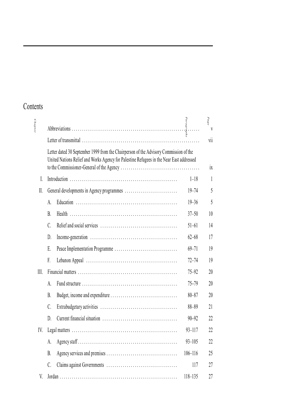 Contents Paragraphs Page Chapter