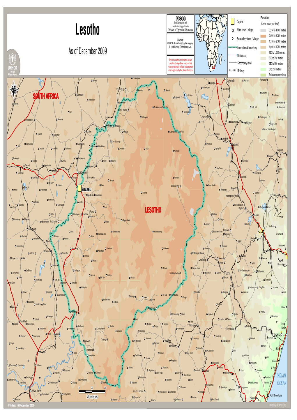 Lesotho Atlas