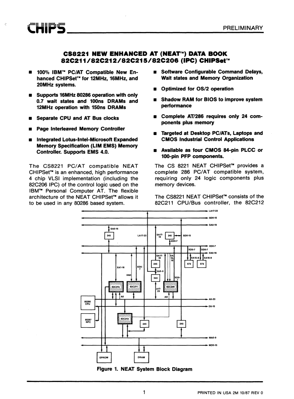 CS8221 NEAT Data Book 198710.Pdf