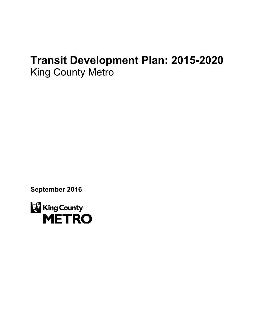 King County Metro 2015