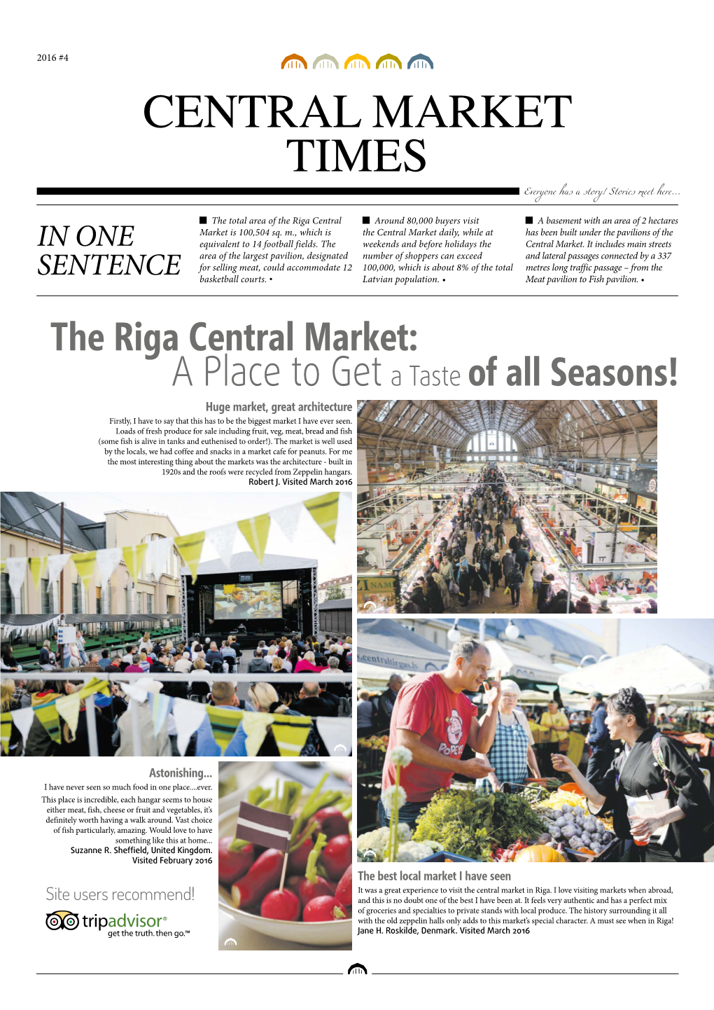 CENTRAL MARKET TIMES Everyone Has a Story! Stories Meet Here…