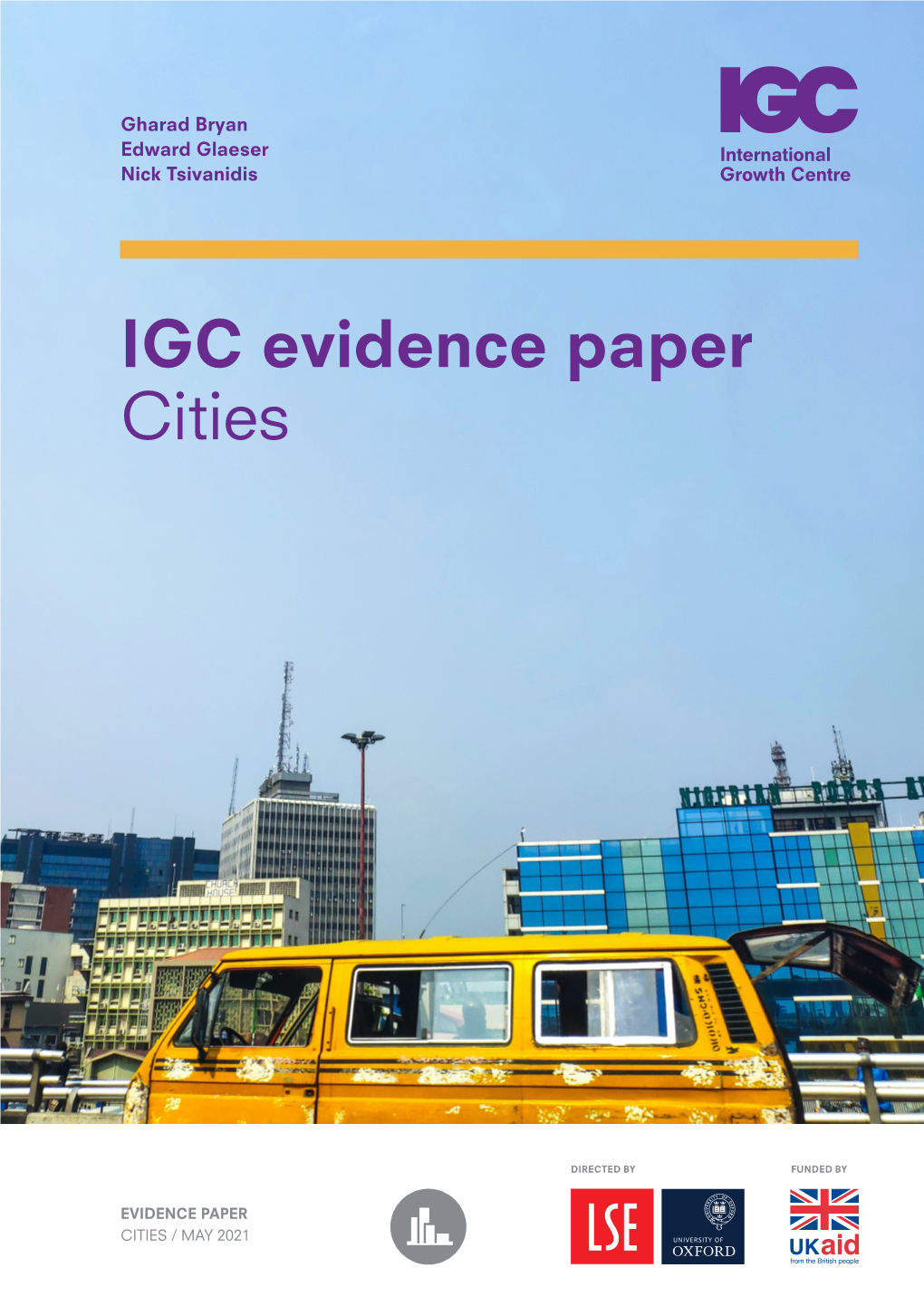 IGC Evidence Paper Cities