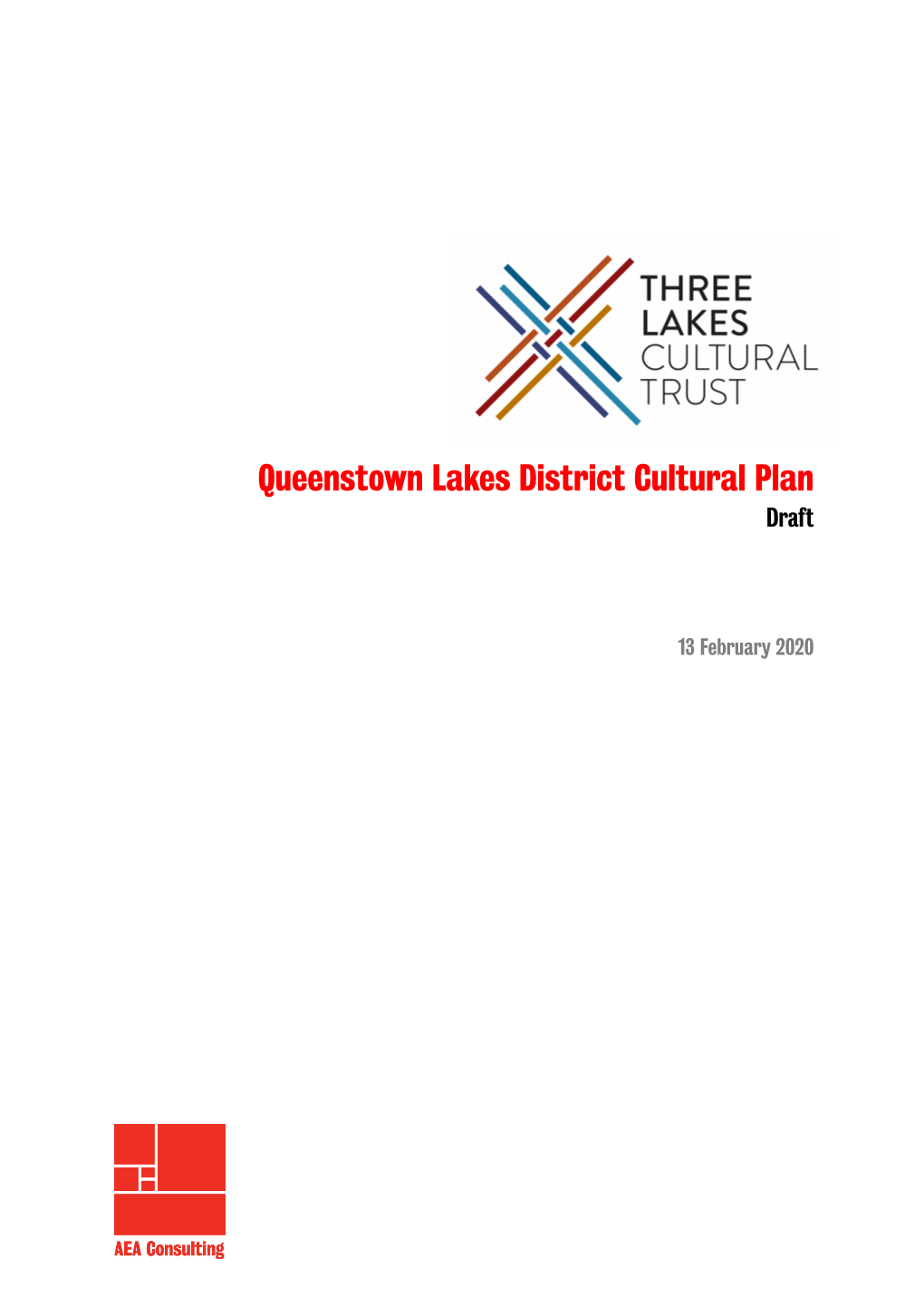 Queenstown Lakes District Cultural Plan Draft