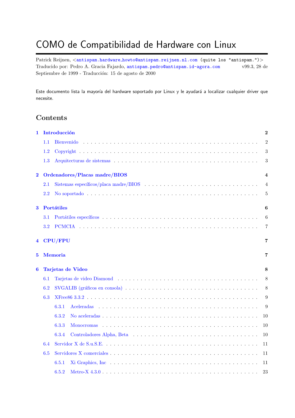 COMO De Compatibilidad De Hardware Con Linux