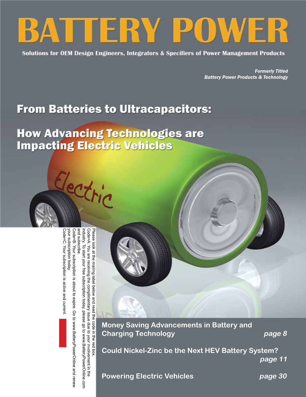 Money Saving Advancements in Battery and Charging Technology Page 8 Could Nickel-Zinc Be the Next HEV Battery System?